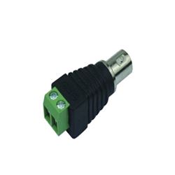 Conector Bnc Fêmea Com Borne (75 Ohms) - 10 Pçs