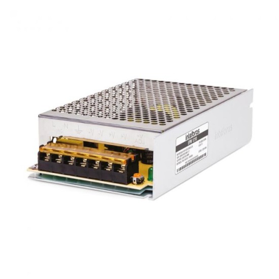 Fonte de Alimentação Intelbras EFM 1210 Multicâmera Bivolt 12,8V 10A EFM 1210