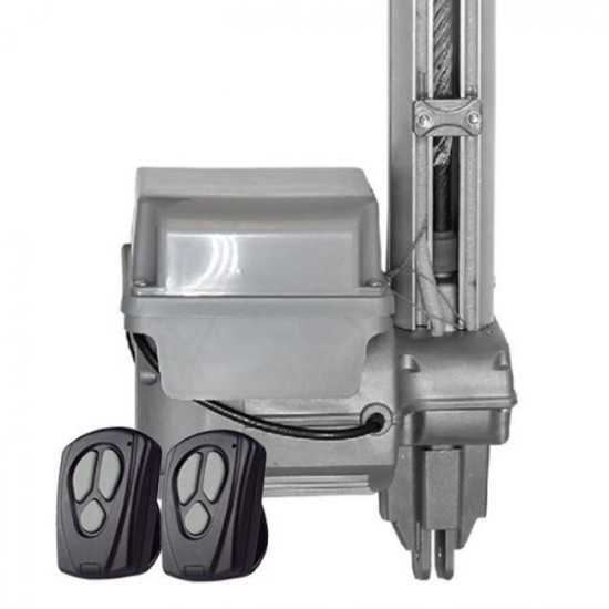 Kit Automatizador Motor Basculante BV Duo 1/3 HP Acionamento 2m - Garen
