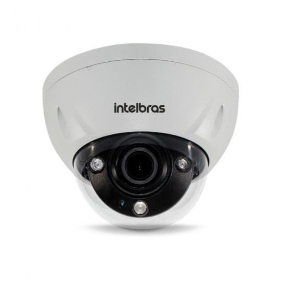 Câmera IP Dome Infravermelho 50 Metros Zoom Motorizado 4 Megapixel VIP 5450 D Z Intelbras
