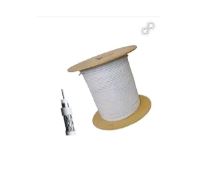 CABO COAXIAL RGC 06 90% MALHA 300M BRANCO CONDUTTI,.s