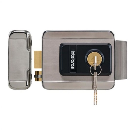 Fechadura Elétrica de Sobrepor FX 2000 Inox Intelbras29796