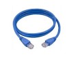 PATCH CORD CAT5E C/ BOOT 1,524M SLIM AZUL AMP