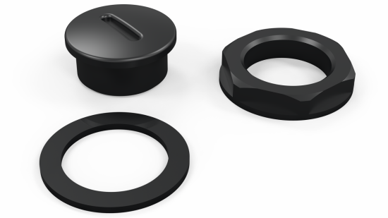 TAMPA CEGA IP67 (CJT 2 PEÇAS)