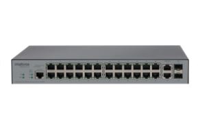 Switch Gerenciavel 24P InteFAST+2P GIGABIT+2P GBIC-SF Intelbras 2622MR L2