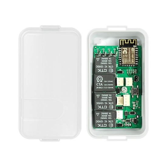 Dispositivo Contatto Wi-Fi Automação PPA Com 4 Saídas de Relés 30242