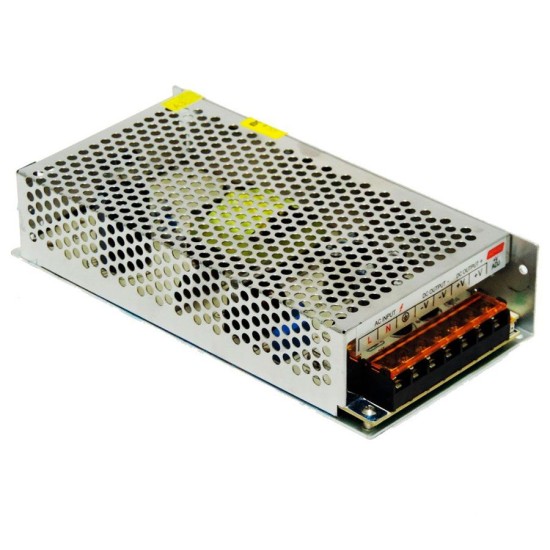 Fonte Chaveada 12V 15A Tipo Colméia, Ideal para CFTV