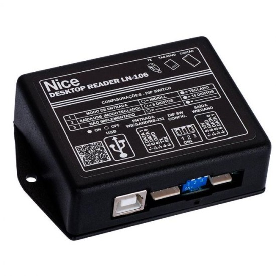 Leitor de Cartão USB Para Mesa Desktop Reader LN-106 Linear 30063