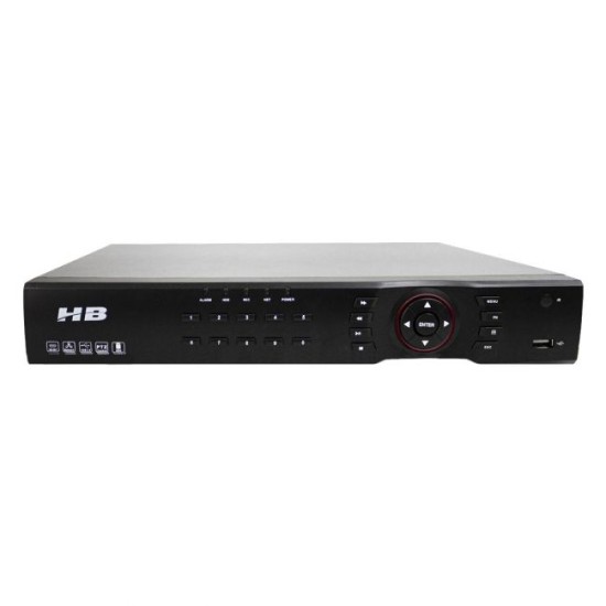 DVR Gravador Digital de Vídeo 16 Canais 1080N Híbrido HB Tech