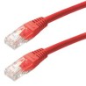 Patch Cord Cftv 2,5 M Cat 5 Rj45/rj45 Pvc Vermelho