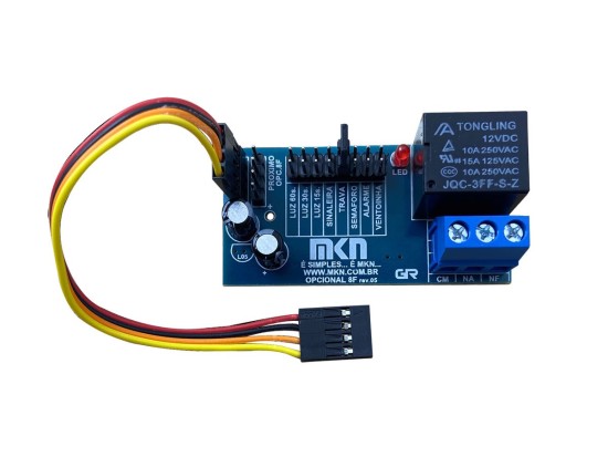 MODULO ACOPLADOR 8 FUNÇÕES MKN TRAVA SINALEIRO GAREN 8F