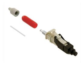 CONECTOR OPTICO LC SM SIMPLEX LIGHTCRIMP PLUS 900/250 AMP