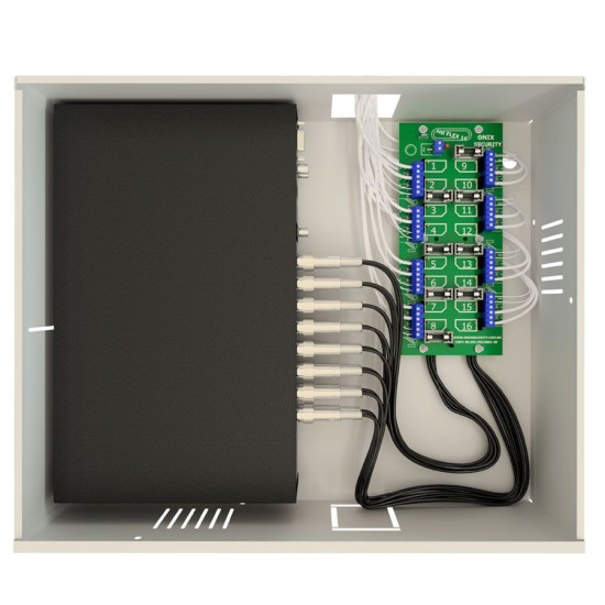 Rack Mini Orion HD 3000 8 Ch Com Fechadura Onix Security Organizador de Câmeras Até 2Mp Full HD 1080p Multi HD