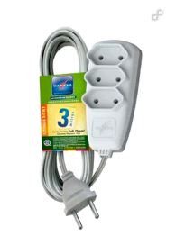 EXTENSÃO SORT PL 2X0,75MM² 3M