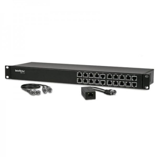 Power Balun Full HD Com Alimentação 16 Canais VBP A16C Intelbras