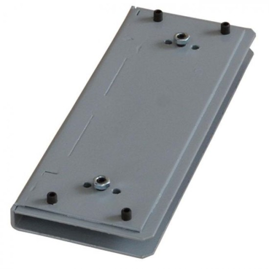 Suporte "U" Para Instalação de Fechadura Eletroimã IPEC Em Portas de Vidro