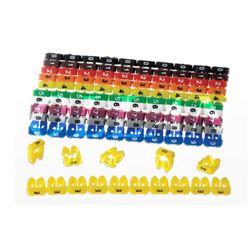 Anilha De Identificacao 4-6mm 9 Br 10 Pc