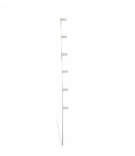 HASTE DE ALUMINIO ESTRELA C/ 6 ISOLADORES - INTELBRAS