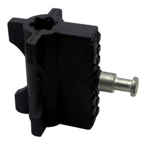 2PCS PORCA ACIONADORA BV OMEGA SAT PRETA 6E BASCULANTE