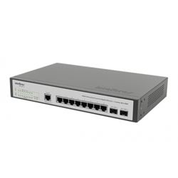 Switch 8 Portas 10/100/1000 + 2 Sfp Sg 1002 Mr - Intelbras