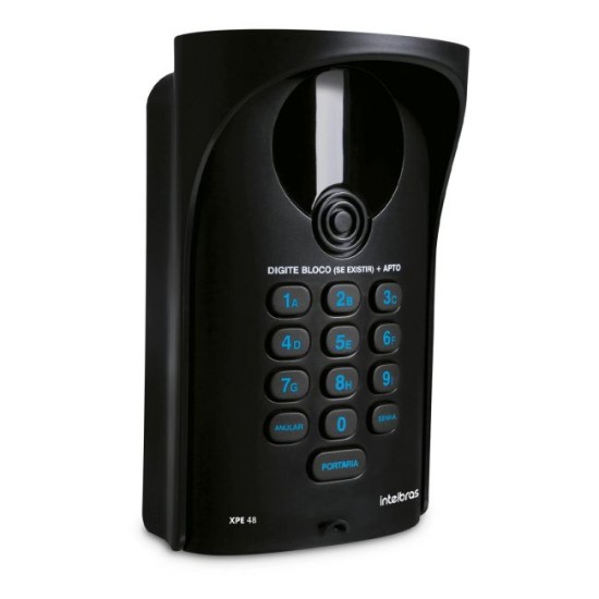 Porteiro Eletrônico XPE 48 Terminal Dedicado à Central Comunic 16/48 Intelbras