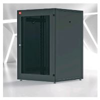 RACK 16U X 900 MM C/ PORTA DE VIDRO-PRETO SPEEDFLEX - MEKANIKA