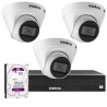 Kit 3 Câmeras VIP 1020 D G2 + NVR Intelbras + HD 1TB para Armazenamento + App Grátis de Monitoramento, Câmeras HD 720p 20m Infravermelho de Visão Noturna Intelbras