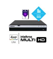 STAND ALONE MULTI-HD INTELBRAS MHDX 3116 C/HD 2TB RESOLUÇÃO 4 MP LITE 16 CANAIS