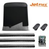 Motor de Portão Rápido Kit Automatizador Deslizante DZ Home 1/4 HP Jet Flex PPA