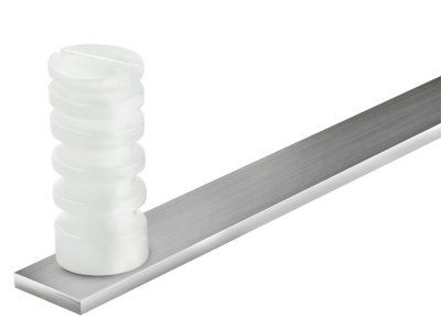 Haste Cerca Elétrica 1,00 Metro 4mm com 06 Isoladores modelo Barra Chata