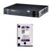DVR Stand Alone Multi HD Intelbras MHDX-1004 4 Canais + HD 1TB WD Purple de CFTV (Não instalado)