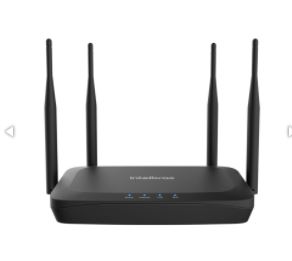 ROTEADOR WIRELESS INTELBRAS GF 1200 1 PORTA WAN GIGA DUAL BAND 3 PORTAS LAN FAST