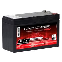 Bateria Estacionaria Selada Vrla 12v 7ah Up1270seg Unipower