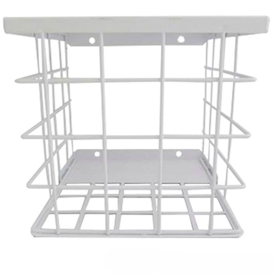 Grade De Proteção Para Camera De Segurança Cftv 18x18x18cm - Branca