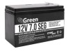 BATERIA 12V A 7A VRLA GREEN SECURITY SYSTEM