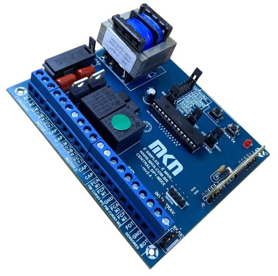 CENTRAL PLACA PORTAO AUTOMATICO DUPLA PPA ROSSI 433MHZ GAREN