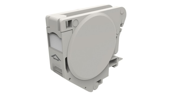 ADAPTADOR PARA TRILHO DIN 1P COM TAMPA