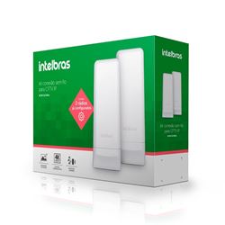 Kit Conexao Sem Fio Para Cftv Ip Wom 5a Mimo Intelbras - Sts