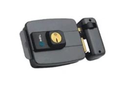 FECHADURA C90 DUPLA CINZA - HDL