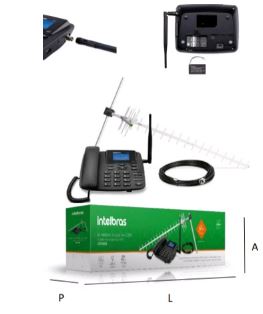 CELULAR FIXO GSM CFA 4212 - INTELBRAS
