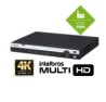 STAND ALONE MULTI-HD INTELBRAS MHDX 5116 4K ANALÓGICA 16 CANAIS