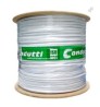 CABO COAXIAL RF 0,4X2,5+BIP 80% MALHA 500M BRANCO CONDUTTI