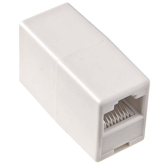 Emenda RJ45 Reta 8 Vias Fêmea