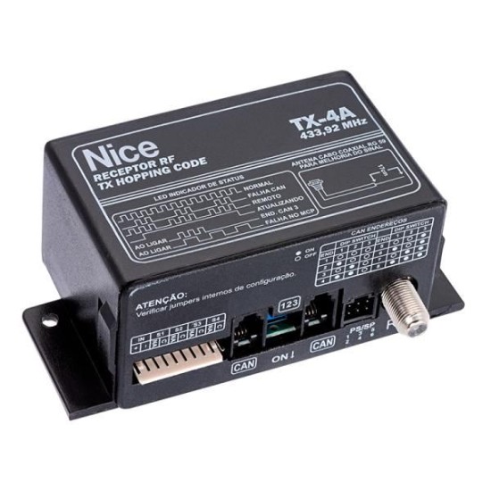 Receptor RF 433MHz Hopping Code TX-4A Linear 28375