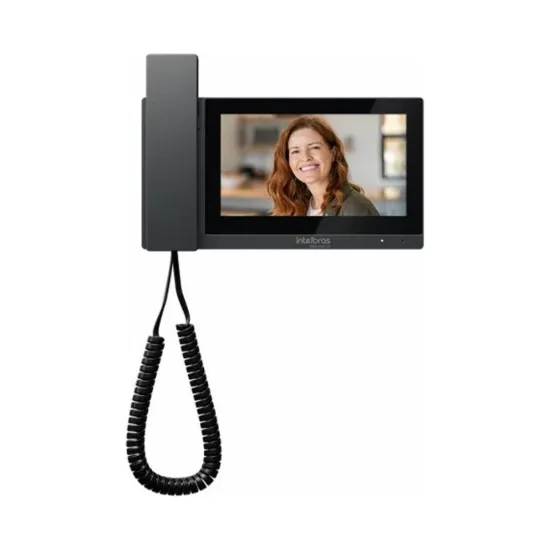 TERMINAL INTERNO VÍDEO PORTEIRO TVIP 2231 HS PRETO SP