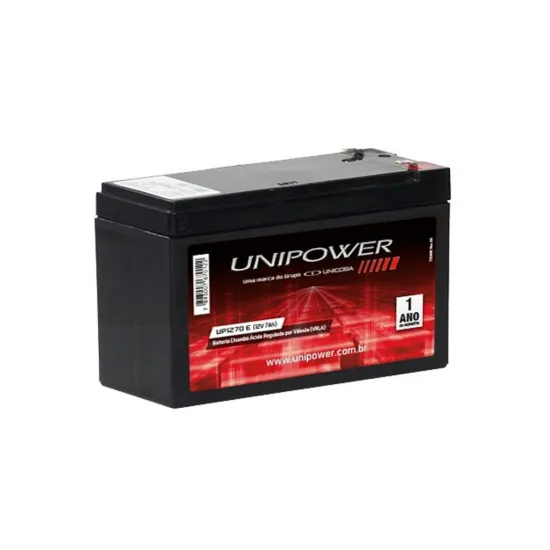 BATERIA ESTACIONARIA SELADA VRLA 12V 7AH MOD.UP1270E SP