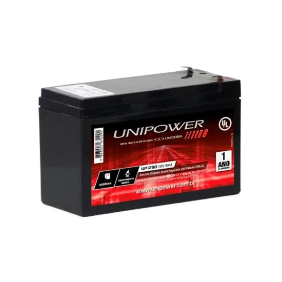 BATERIA ESTACIONARIA SELADA VRLA 12V 9AH MOD.UP1290 SP