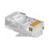 PINO JACK RJ-45 8X8 FCS CAT 6 - 100 PC SP