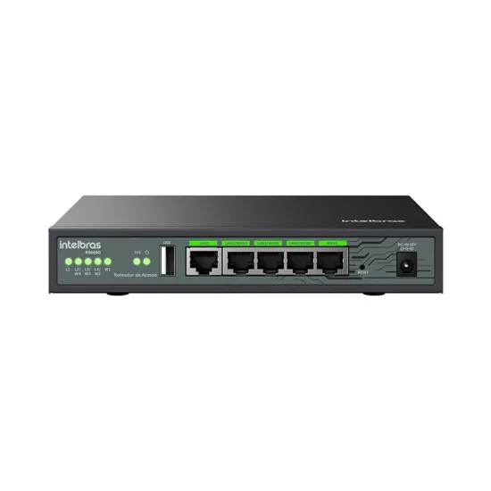 ROTEADOR VPN LOAD BALANCE GIGABIT 5 PORTAS R3005G SP