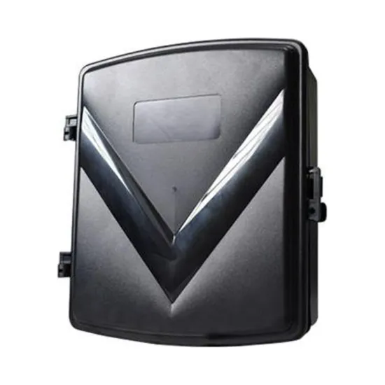 CAIXA HERMETICA PRETA QUADRADA 30X25X9,5CM MOD. 003 - VOLT SP